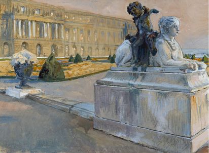 Кураторская экскурсия по выставке «Время музейных поэтов. Вадим Знаменов и его Петергоф»